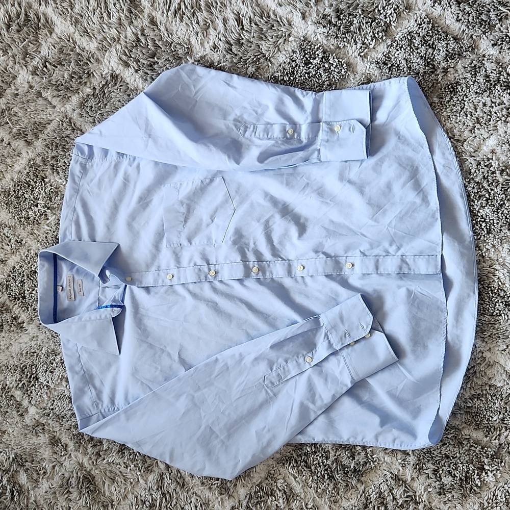 Angelo litrico dress shirt for men size XL 43/44